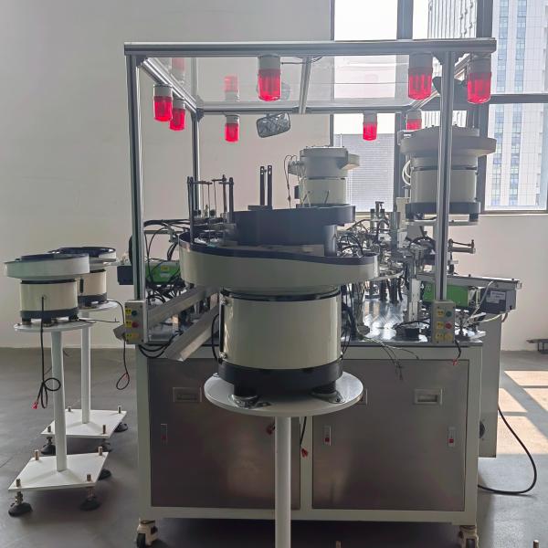 Automated Assembly Machine For Blood Collection Needles turntable Operation Stainless Steel