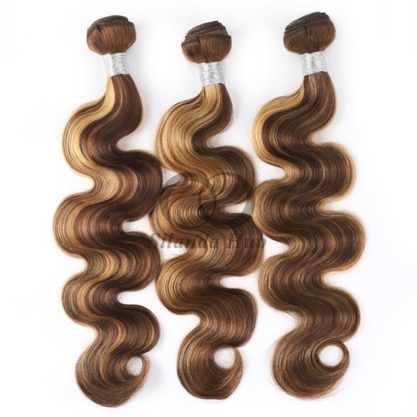 #P4/27 Body Wave Remy Human Hair Bundles Sew In Weave Bundles Brazilian Bundle