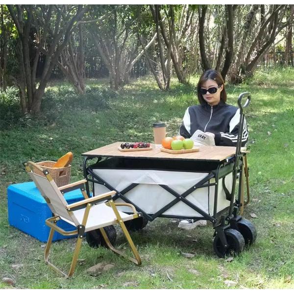 Складываемая складная вместимость Внешний пляж Садовые принадлежности Кампинговые аксессуары Лагерь Складываемый / Вагон