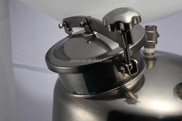 Xarope de aço inoxidável do estilo novo/tanque químico/do hidrogênio armazenamento
