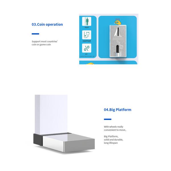Professional Electronic Body BMI Test Machine with Printer Product Size 33*55*235cm