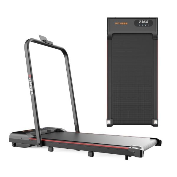 Household Silent Flat Treadmill Multifunctional Treadmill  Adjustment Large Treadmill