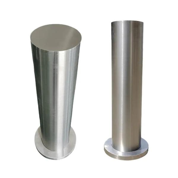 Galvanised Stainless Steel Fixed Bollard Column RAL Bead-Blasted Surface Treatment Custom Diameter