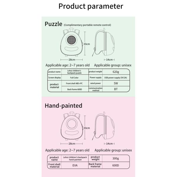 Мультфильм детский сад рюкзак для мальчиков и девочек школа светодиодный рекламный дисплей
