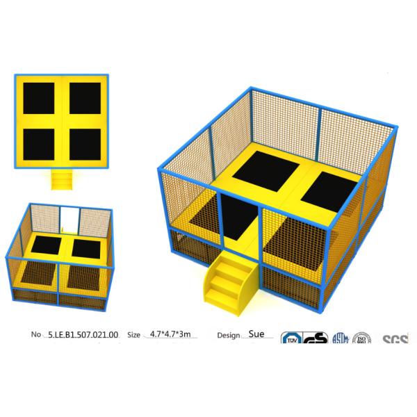 22M2 Small Indoor Trampoline Park Equipment/ China Supplier Trampoline/ Amusement Jumping Bed