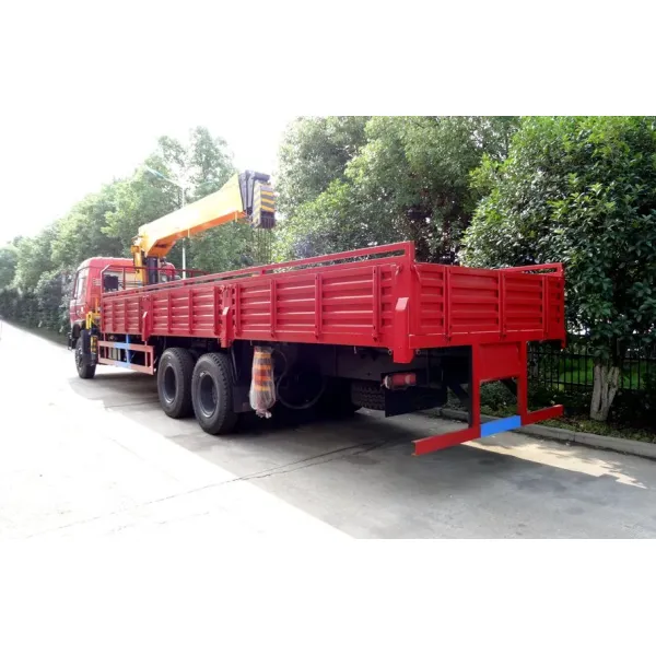 Foton 6*4 Truck Mounted Crane 10 Ton Truck Mounted Telescopic Boom Crane