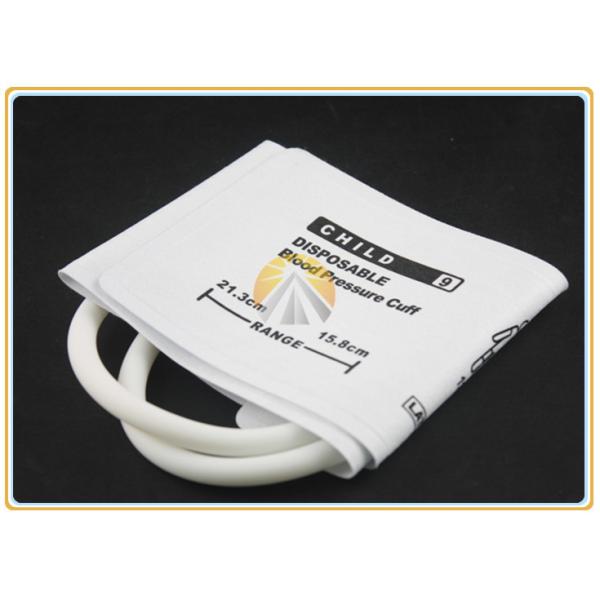 Child Paediatric Blood Pressure Cuff , Single Tube Disposable Blood Pressure Cuff