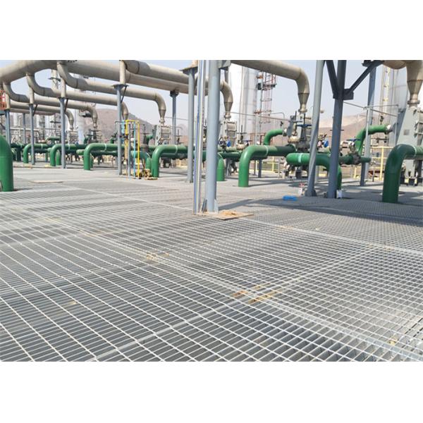 1m X 6m Industrial Steel Grating Platform Maintenance Channel Galvanized