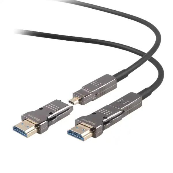 8K High Speed HDMI Cable 3D HDMI HDCP 2.2 ARC With HDMI A Male And Micro HDMI Fiber
