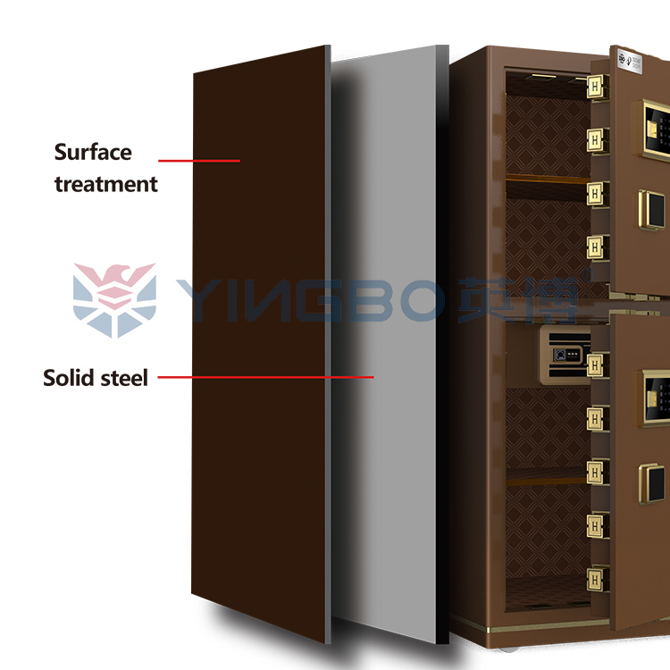 Furniture Concealed Design Home Safe Box Biometric Fingerprint Access Heavy Duty Steel Safe