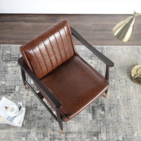 Wooden Non Scratch Leisure Lounge Chairs