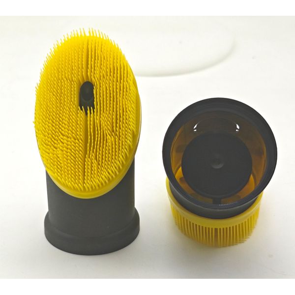 15mm Perfume Bottle Lid ABS Plastic With Gloss Gold Silver Matte Black Matte White Finish