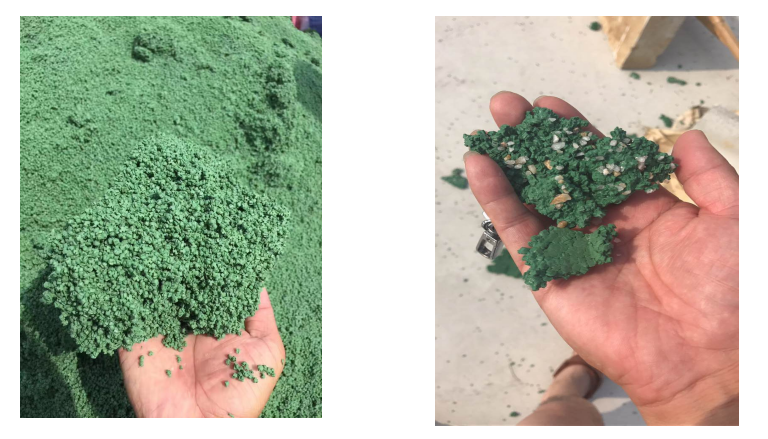 Eco-friendly TPE Infill Granule for FIFA Standard Sport Fields with Low Maintenance Organic Turf Infill