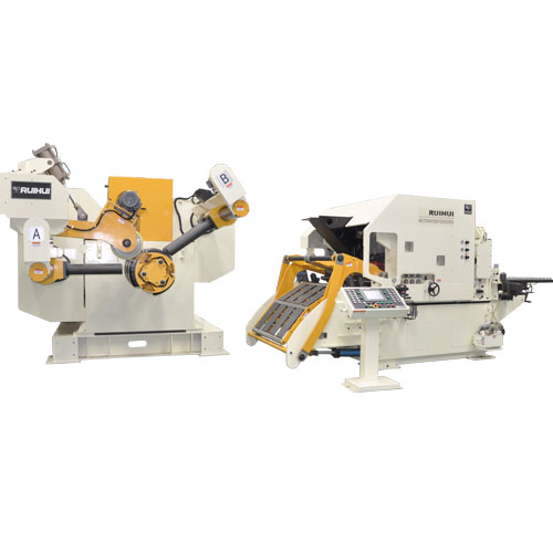 High Accuracy Metal Sheet Straightening Machine Punching Metal Coil Processing