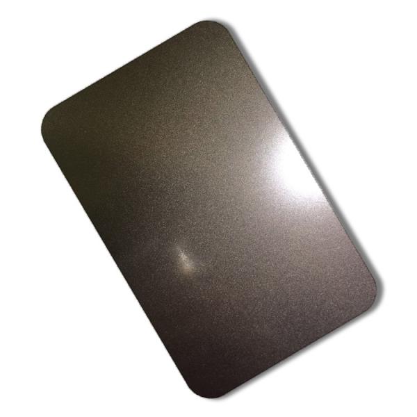 4 * 8FT Bead Blasted Stainless Steel Sheet PVD Black INOX 304