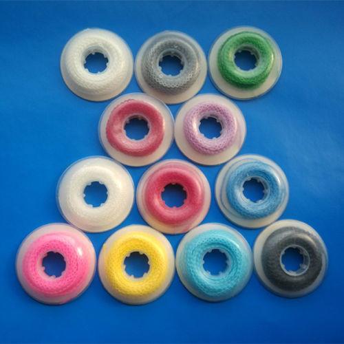 12 Colors Dental Teeth Braces Medical Grade / Ultra Elastic Orthodontic Power Chain