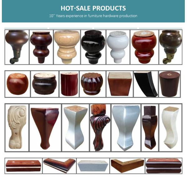 Good square Shape fashion Sofa Leg, Solid Wooden Sofa Leg for furniture