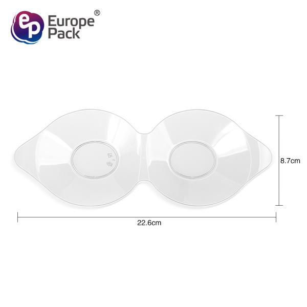 Food grade container disposable special shape hard  plastic plates