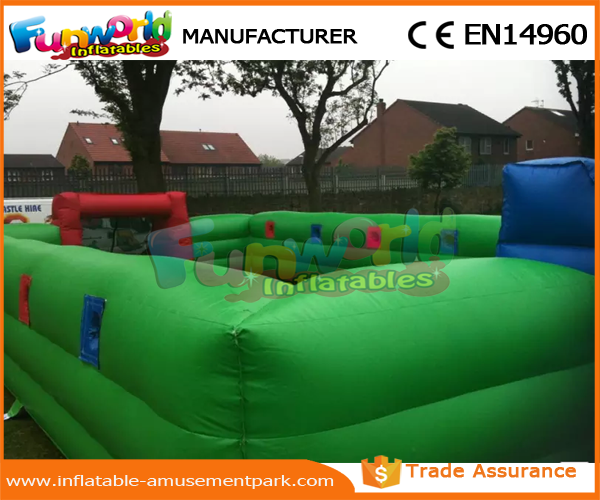 0.55 MM PVC Tarpaulin Inflatable Soccer Field Football Court Arena 1 Year Warranty