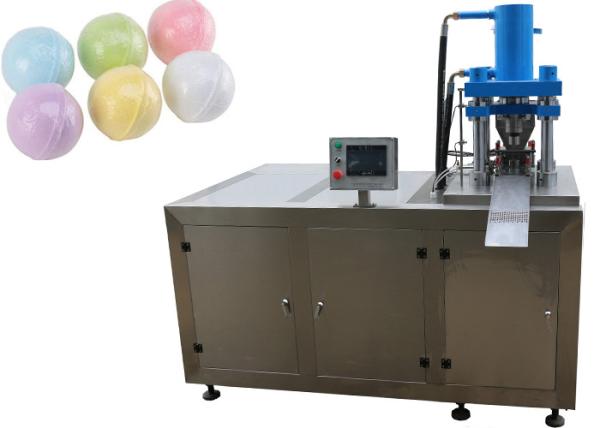 Bath Bomb Vertical Hydraulic Press Machine Long Service Life  Four Column Structure