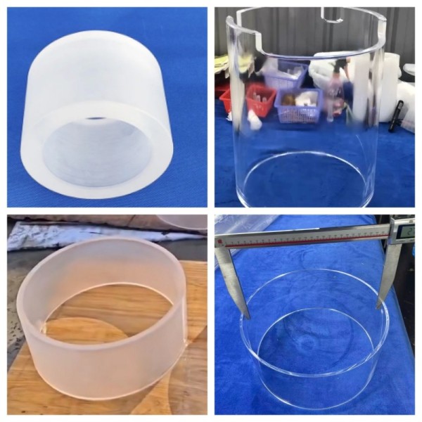 Industrial Large Diameter Quartz Ring High Temperature Resistant and Wear Resistant Quartz Component