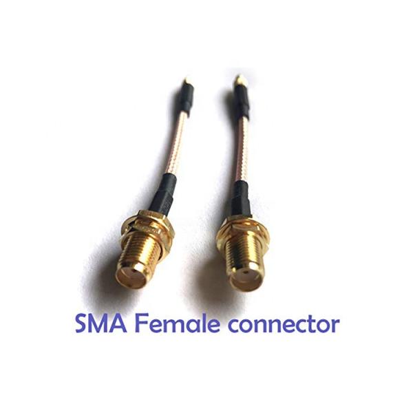 RG316 Pigtail SMA Female to Straight MMCX Male RF Coaxial Antenna Extender Cable