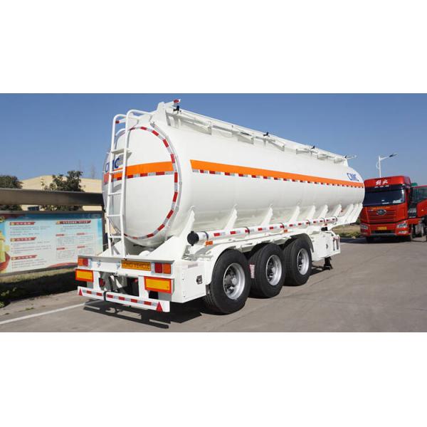 Explosion Proof Carbon Steel 45CBM Fuel Tanker Trailer