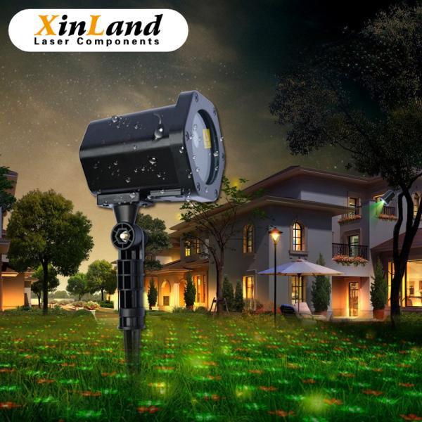 5 Watt Single Hole Outdoor Laser Lights With Remote Control