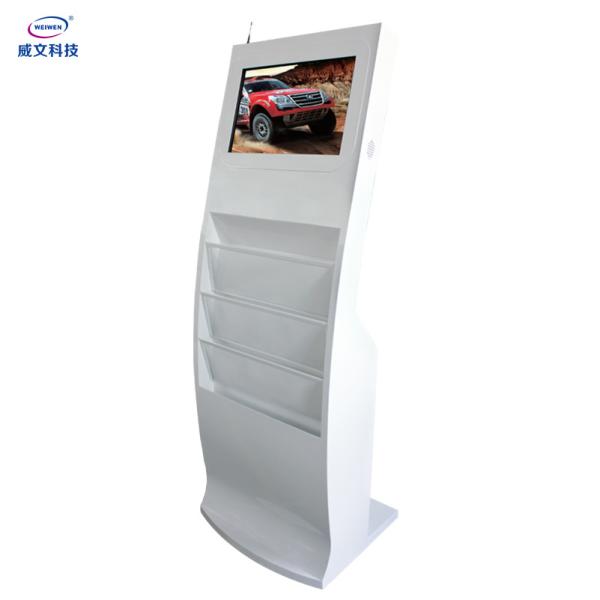 Multi serviço 1080P FHD 450cd/m2 do auto do quiosque do tela táctil do Lcd dos pontos