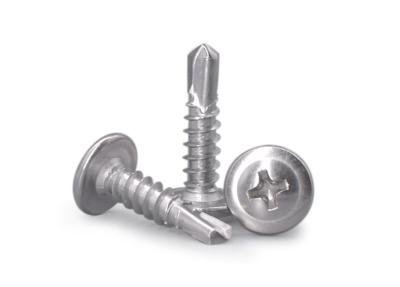 Stainless Steel Phillips Drive Truss Head Self - Drilling Screws For Metal
