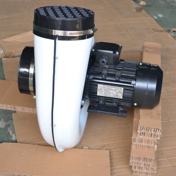 Detachable Gasoline Vehicle Exhaust Extraction Auto Shop Commercial Extractor Fan