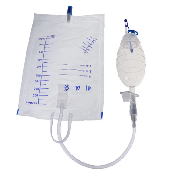 Силиконовый резервуар с дренажным мешком Система дренажа закрытых ран подходит для хирургии нейрохирургии,ортопедии