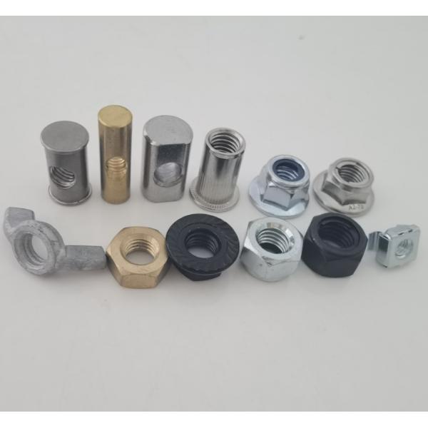 Соединение чокнутое M4 M5 M6 M8 M10 M12 наговора вставки нейлона