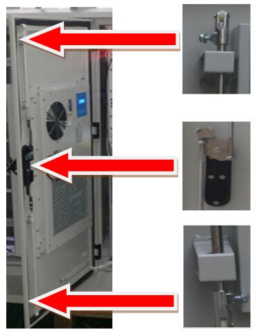 Гальванизированный стальной интегрированный шкаф базовой станции, на открытом воздухе шкаф сервера