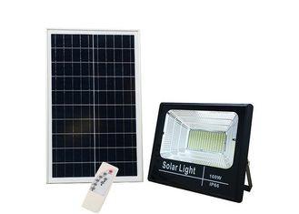 Waterproof IP65 Solar Outdoor Flood Lights  , Remote Control Led Spotlight Heat Resistant
