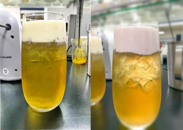 Emulsivo branco do alimento do Solute da água para chicotear a cobertura no suco de fruto do chá