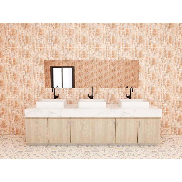 Workshop Retro 3D Grey Brick Wallpaper 0.17mm-0.30mm Thickness