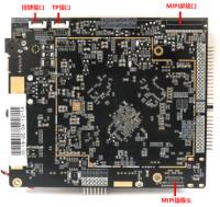 Porta usb encaixado de OTA Upgrade do cartão-matriz do processador central de Android 7,1