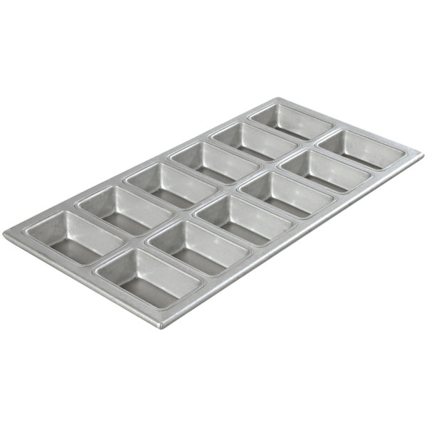 RK Bakeware China Foodservice NSF 12 отсека Пульман Алюминиевые хлебные сковороды Мини хлебные сковороды Хлебные банки
