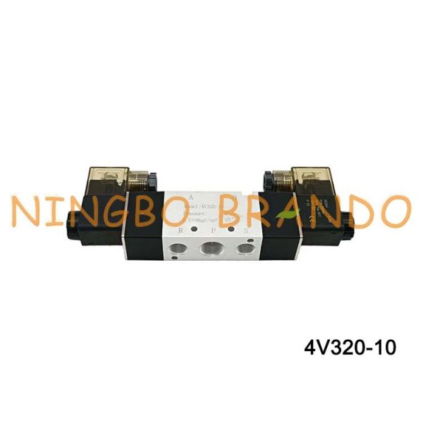 AirTAC Type 4V320-10 DC12V 3/8'' Double Solenoid 5/2 way Solenoid Air Valve