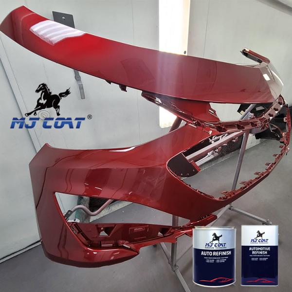 Water Based Spray Automotive Top Coat Paint For Industrial  2-3 Coats