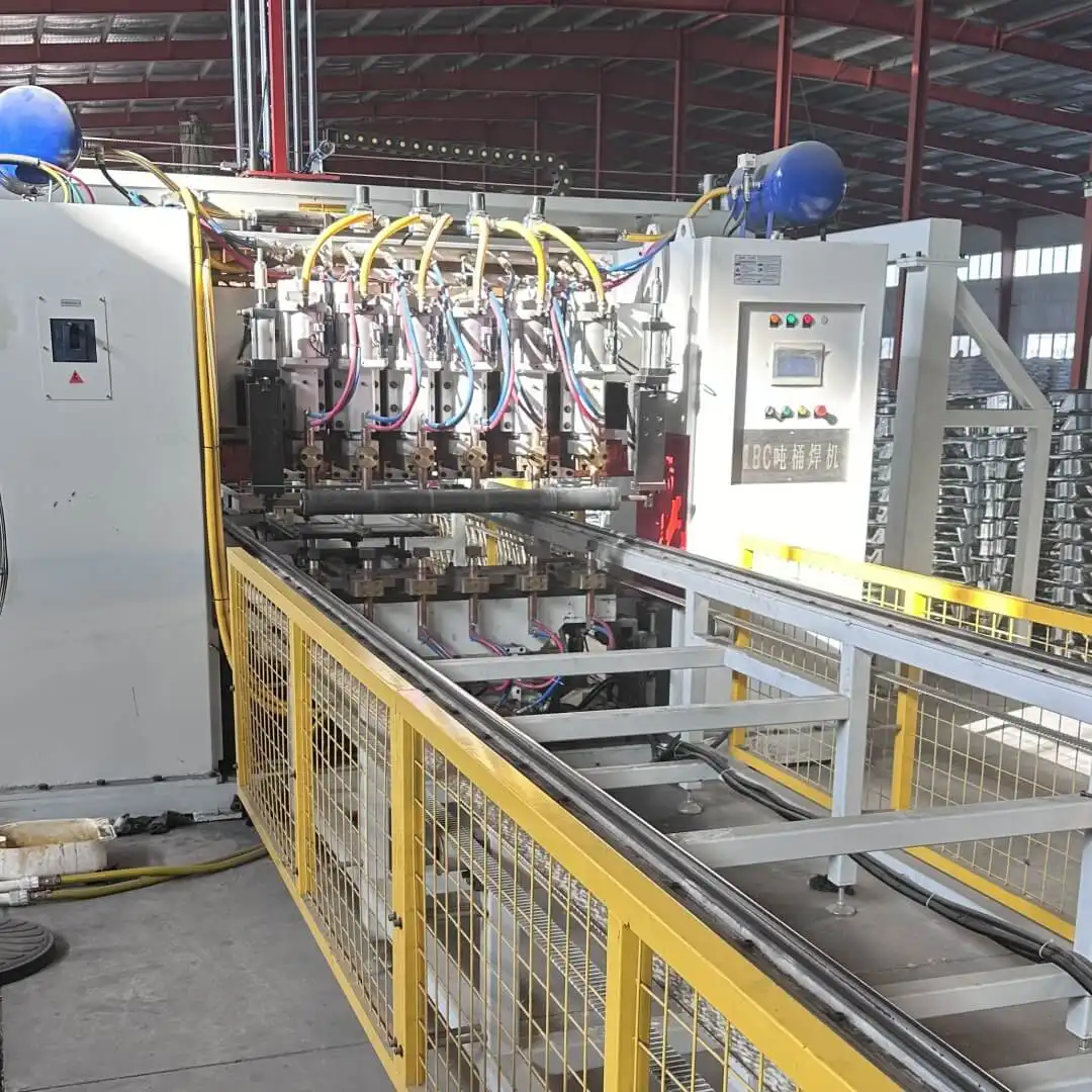 IBC Tonne Bucket Frame Production Line with Bending Machine Operating Manual / Automation Operation Guide