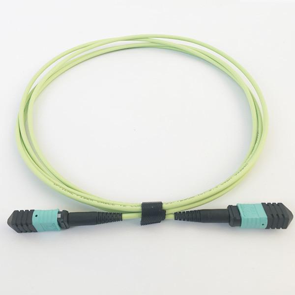 fibra multimodo 1M Standard Loss do verde Om5 do limão do cabo de fibra ótica de 16F Om5
