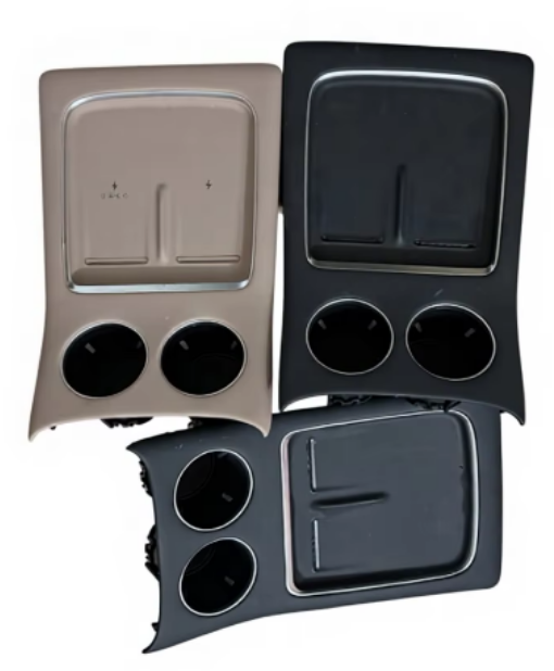 For Xiaopeng G9 Original Central Control Wireless Charging Panel with Dual Cup Holders.
