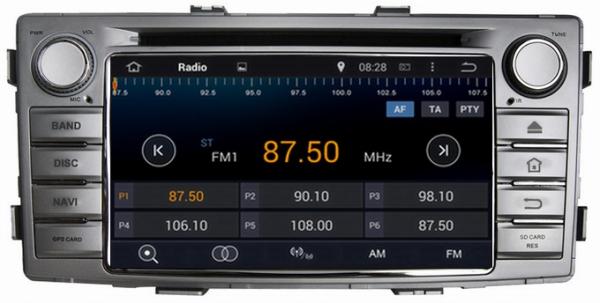 Ouchuangbo Car Radio DVD Android 4.4 System for Toyota Hilux 2012 GPS Navigation Stereo Multimedia Kit iPod OCB-6230D