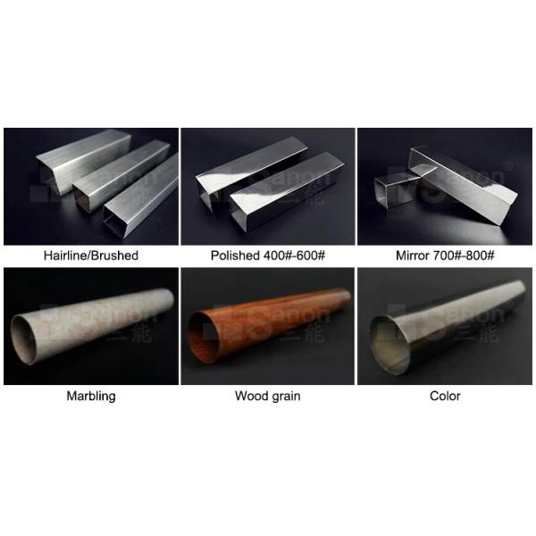 MTC Mirror Oval Stainless Sanitary Pipe