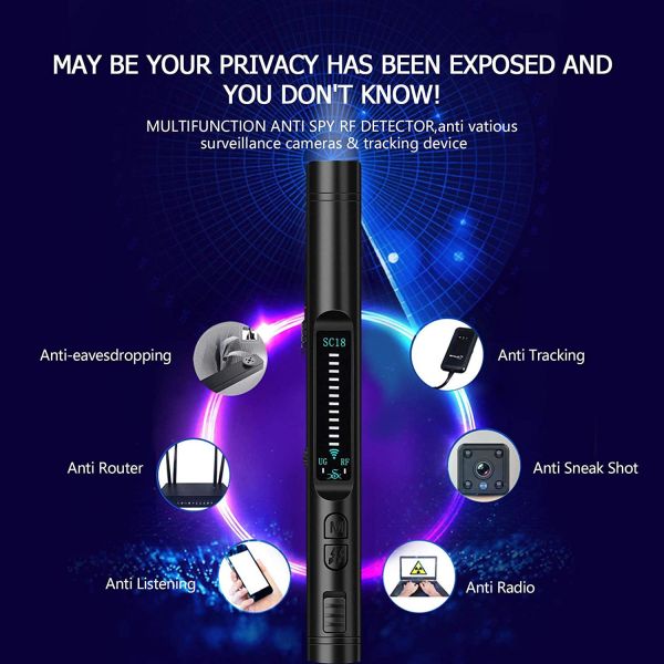 230mAh Battery Infrared Scanner for GPS Detector and Mobile Phone Signal Monitoring