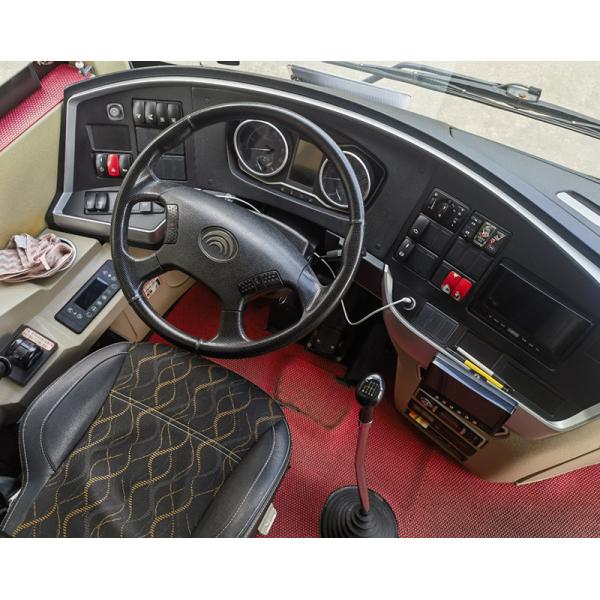 50 lugares Autobuses usados Yutong 12m Motor diesel LHD Euro 5 Autobuses usados