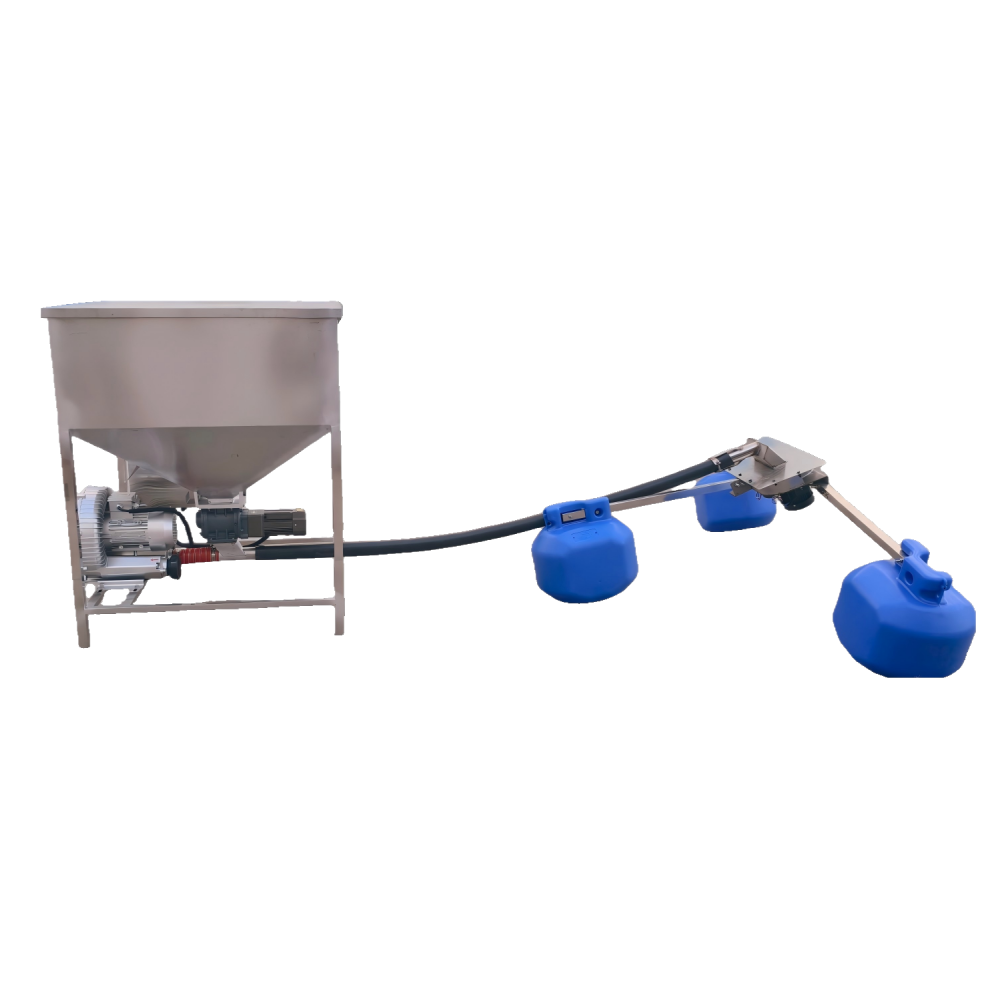 1.5kw Energy Saving Wind Send 180 Degree Auto Shrimp Fish Pond Feeder