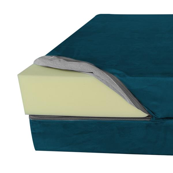 Flexible Seating Micro-Suede Modular Foam Play Couch For Toddlers